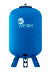 Расширительные баки (гидроаккумуляторы)  WESTER для водоснабжения