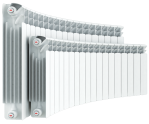 Биметаллический радиатор Rifar Base-500/350/200 flex (радиусное исполнение)