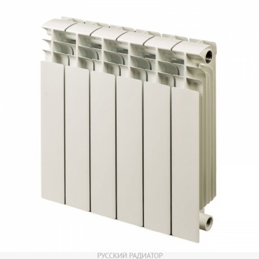 Биметаллический радиатор КОРВЕТ RRC500*100BM (параметры одной секции)