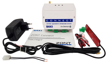 Система удаленного управления котлом ZONT Connect (для котлов BAXI и De Dietrich)